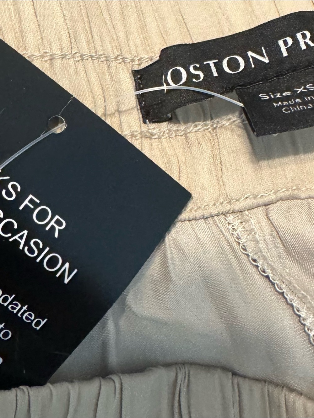Boston Proper Tan Women’s Slacks XS